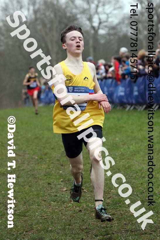 Boys under-15s Inter Counties Cross Country, Prestwold Hall, Loughborough. Photo: David T. Hewitson/Sports for All Pics